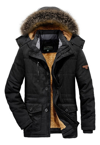 Chaqueta Cazadora Hombre Para Invierno Con Peluche