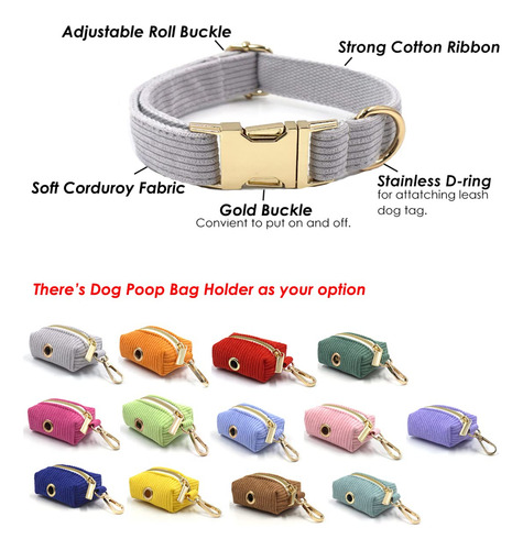 Collares De Perro Personalizados Con Hebilla De Metal,
