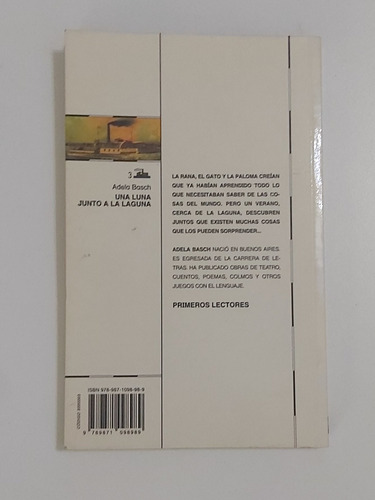 Libro Una Luna Junto A La Laguna. Adela Basch. (Usado)