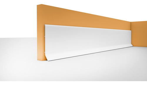Moldura Zoclo Decorativo Entre Piso Y Muro 10cm Alto Ramtec