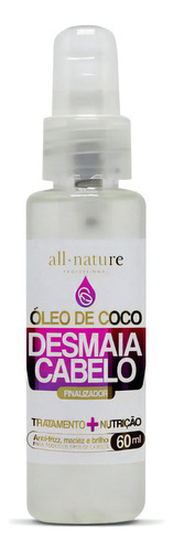 Leave In Óleo De Coco Desmaia Volume Pós Escova 60ml