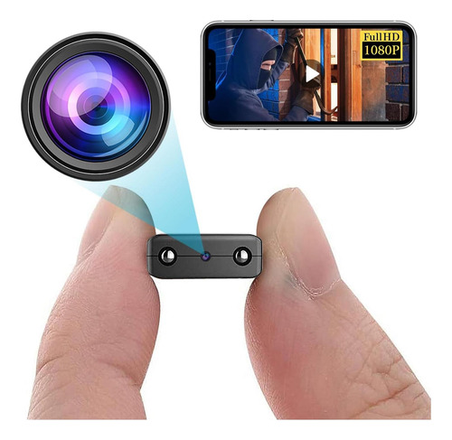 Cámara Espía Inalámbrica Muy Pequeña Hd1080p Con Wifi
