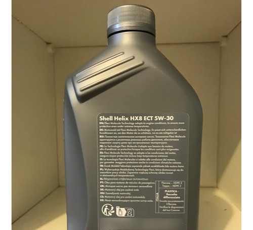 Shell Helix Hx8 Ect 5w-30 Sintético 1 Litro Bidón