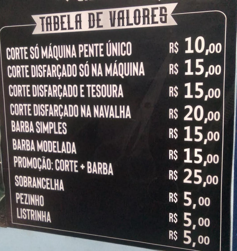 Imagem 1 de 2 de Barbearia