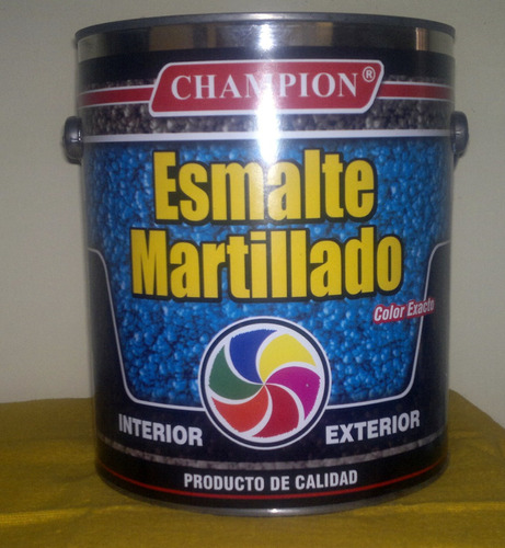 Esmalte Martillado Azul En Galones