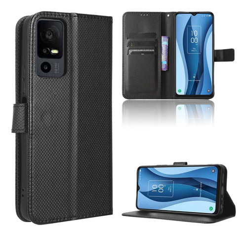 Funda Para Tcl 40 Nextpaper 5 G Partículas Diamante Textura