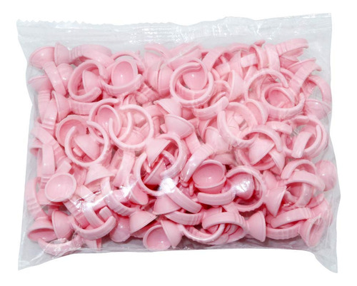 Soporte Desechable De Plástico Para Uñas Y Tatuajes, 100 Uni