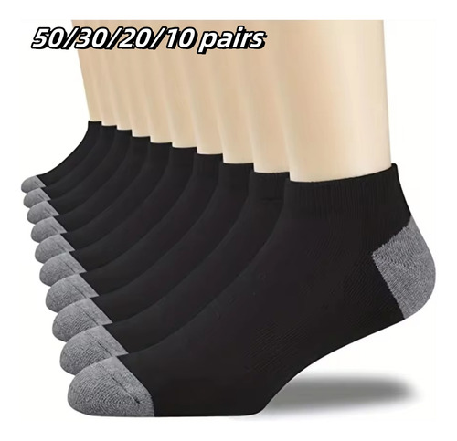 10 Pares De Calcetines A Media Pantorrilla Para Hombre Que A
