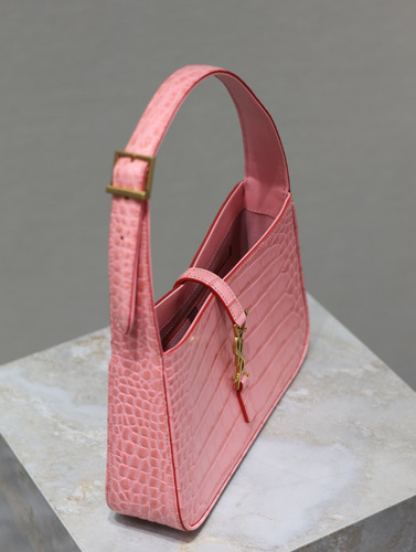 Saint Laurent Bolso De Hombro Con Estampado De Cocodrilo (Reacondicionado)