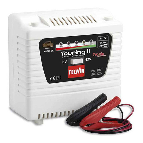 Cargador Para Baterias Telwin Touring  12v  Made In Italy