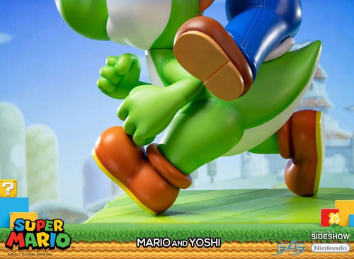 Mario And Yoshi Statue First 4 Figures