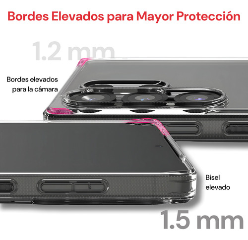 Funda Protectora Para Samsung S25 Ultra Ringke Fusion Slim Clear
