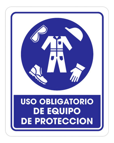  Señalamiento Equipo Proteccion 25 X 35cm Weston Ts-0110