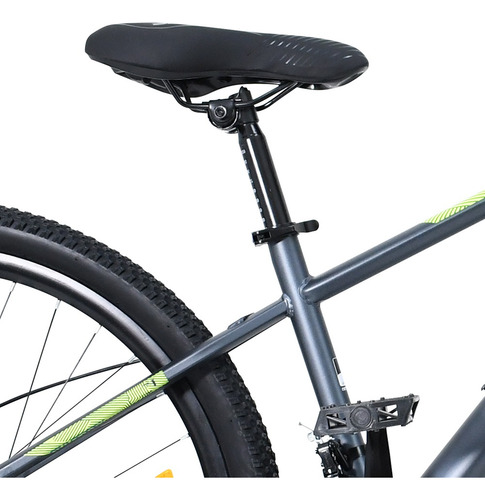 Bicicleta Montaña R.27.5 Velocidades Freno De Disco Gris 27.5