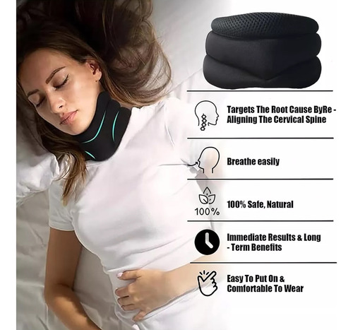 Soporte Cervical Para Ronquidos Y Apnea Del Sueño, 2 Unidade