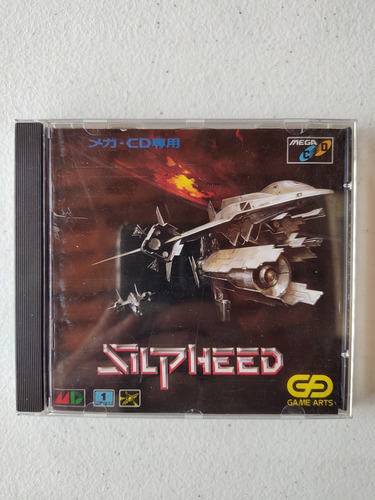 Jogo Silpheed Mega Cd Sega Cd Japonês Raro Original + Nf