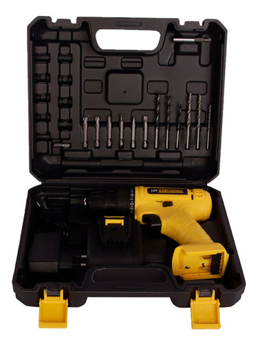 Parafusadeira Furadeira 12v 3/8 Com Maleta Brocas E Bits