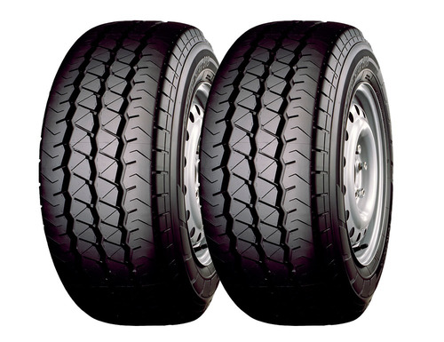 Imagen 1 de 6 de Kit X2 Yokohama 155 R12 C 108n Ry818 Delivery Star Ry818