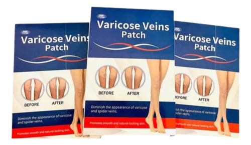 80 Parches Varices Relaja Desinflama Alivia