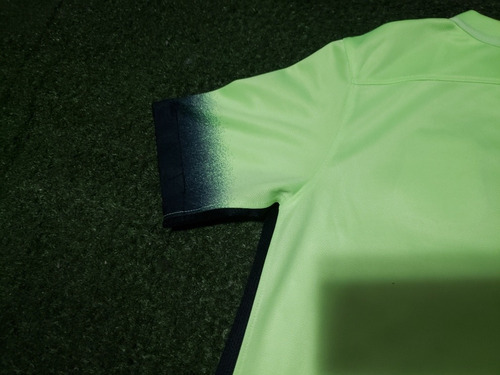 Camisa Manchester City Third 2015/2016 Verde Limão Juvenil