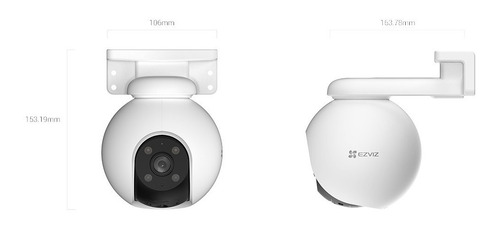 Camara Domo Ip Wifi H8 Pro 3k Ia Audio Ezviz Cs-h8-r100