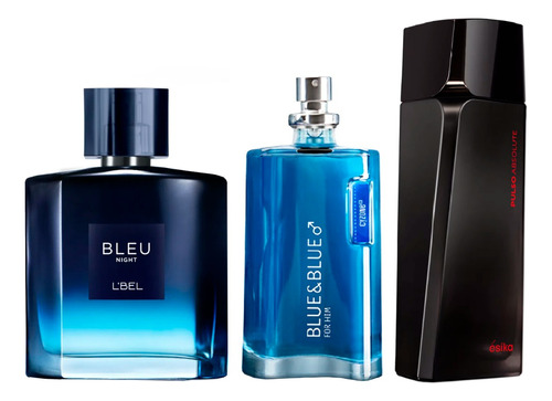 Bleu Intense Night, Blue & Blue Y Pulso - mL a $253