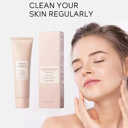 Gel Exfoliante Purificante, Limpiador Exfoliante Facial 3 Pi