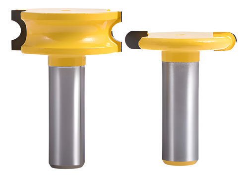 Set Fresas Para Union Tipo Canoa Canoe Toe Vastago 1/2''