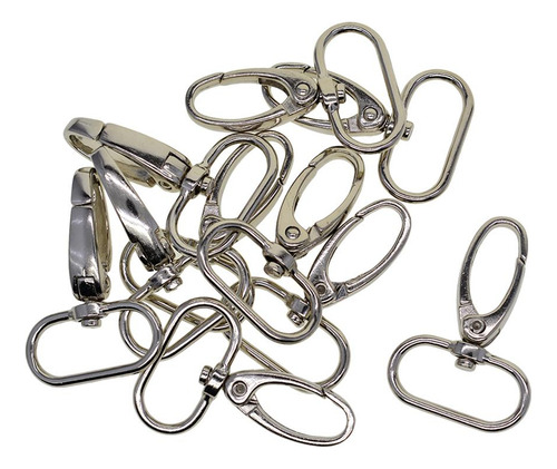 6 Conjunto De 50 Ganchos Giratorios Para Cordones Y 6 Piezas