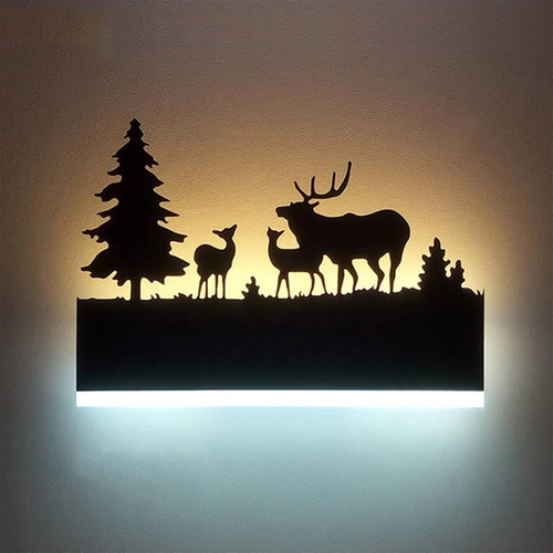 Lámpara De Pared Led, Lámpara De Pared Interior Con Diseño D