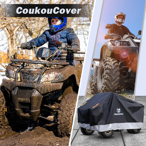 Cobertor Para Atv Coukoucover, Impermeable, Resistente, X...