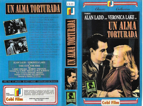 Un Alma Torturada Vhs Graham Greene Alan Ladd Veronica Lake