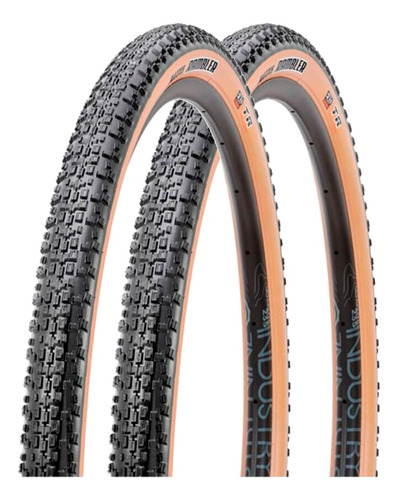  Kit X 2 Cubiertas Maxxis Rambler 700x40c Exo Tr Tanwal