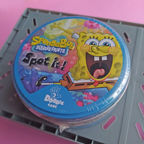Dobble Bob Esponja / Spot It / Juego De Mesa Cartas