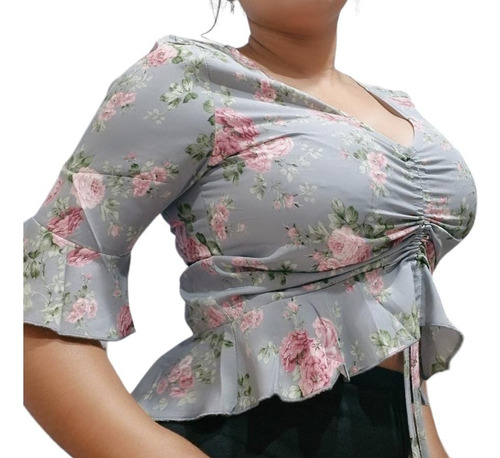 Blusa Mujer Floral Estandar 2117