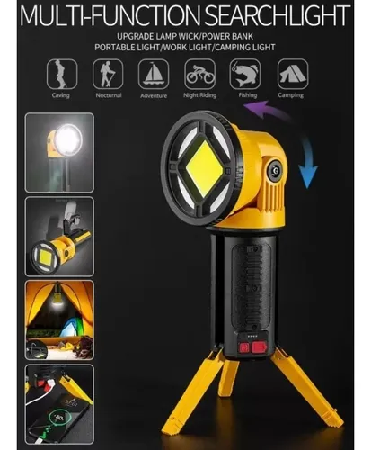 Multifunctional Searchlight R/180 W5164-2 Irm 11723 Flashlight