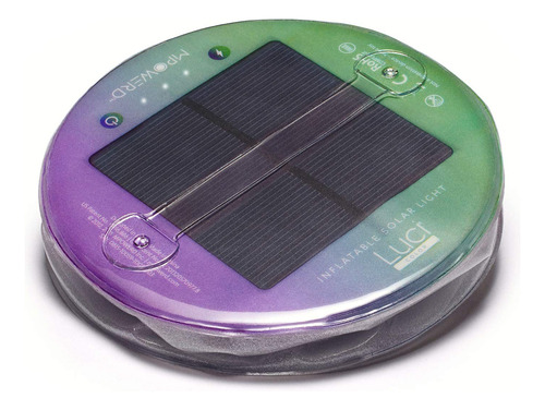 Mpowerd Luci Color - Luz Solar Inflable Multicolor, Acabado