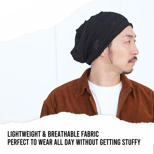 Gorro De Algodón Holgado Para Hombre