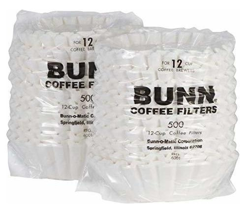 Bunn Filtros De Café Comerciales De 12 Tazas, 1000 Uni...