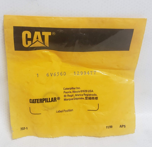 Sello O-ring Oring Caterpillar 6v-6560 6v6560