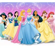 Comprar Kit Imprimible Princesas Candy Bar Invitaciones Cotillon