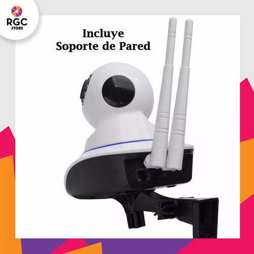 Pack X2 Camara Inalambrica Motorizada Sensor Movimiento 360