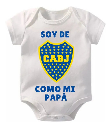 Body Bebe Maga Corta - Clubes De Futbol - Sublimado 