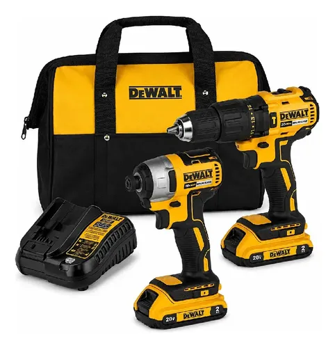 Kit Parafusadeira Furadeira Dewalt Dcd7781 Dcf787 20v Bolsa - R$ 2.245,33