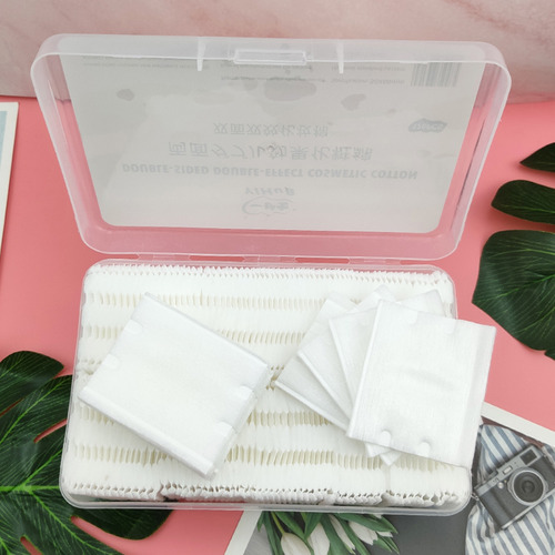 Set De Almohadillas De Algodón: Maquillaje Y Esmalte De Uñas