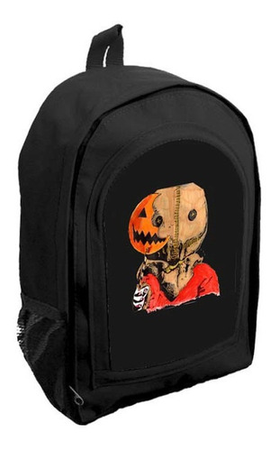 Mochila Negra Infantil Nena Nene Halloween Tt23