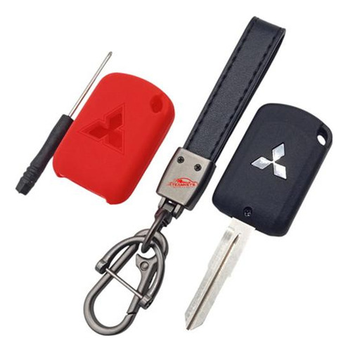 ` Funda De Silicona For Llave Mitsubishi Mirage L200 17 A