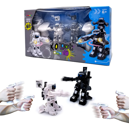 Ko Bot - 2 Jugadores Rc Boxing Robots Lucha Para Ganar! Robo