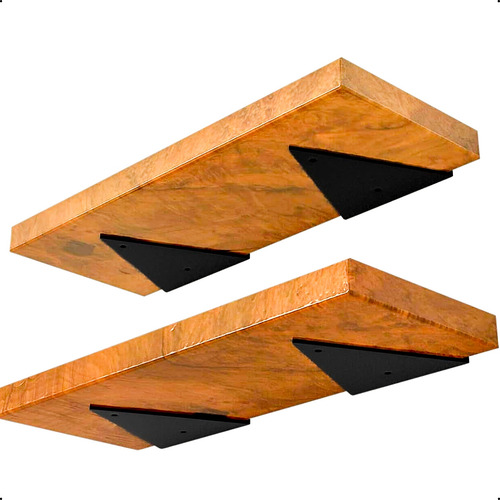 20cm - Mão Francesa Cantoneira Preta Reforçada - Rio Design99 - Ferro Aço Suporte Para Prateleira Resistente Industrial Prateleira Madeira Bancada Estante Triangular S47