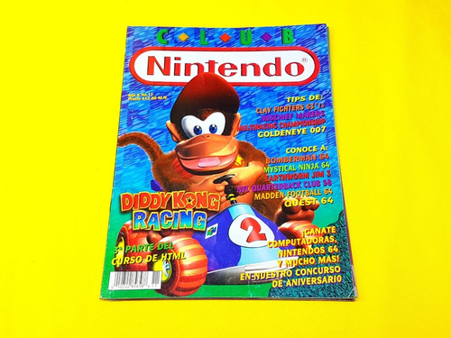 Revista Club Nintendo  Diddy Kong Racing Año 6 #11